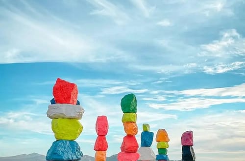7 magic mountains kid attractions in Las Vegas